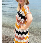 Chevron Beach Cover Up Free Knitting Pattern