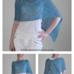 Easy Breezy Summer Poncho Free Knitting Pattern