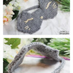 Kitty Cat Sleep Mask Free Knitting Pattern