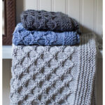Mock Honeycomb Washcloth Knitting Pattern