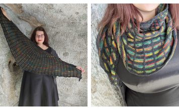 Sjalen Ylva Shawl Free Knitting Pattern