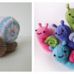 Snail Free Knitting Pattern