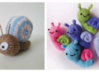 Snail Free Knitting Pattern
