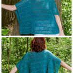 Summer Poncho Free Knitting Pattern