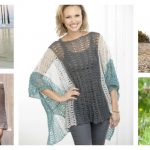 Summer Poncho Free Knitting Pattern