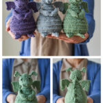Adorable Little Dragon Amigurumi Knitting Pattern