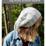 Big Bulky Bobble Beanie Free Knitting Pattern