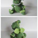 Griff the Dragon Toy Knitting Pattern