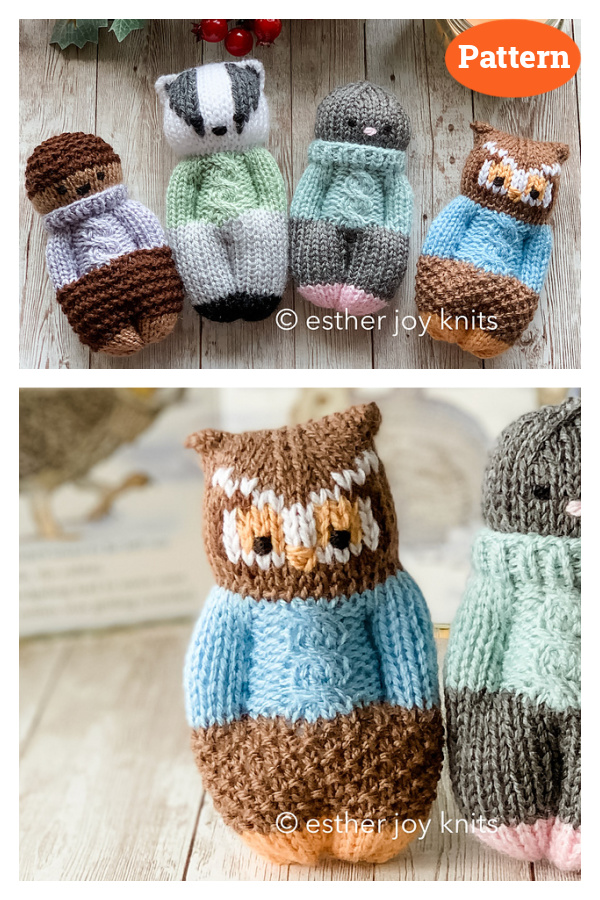 More Forest Friends Knitting Pattern