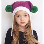 Mrs. Claus Boxy Hat Free Knitting Pattern