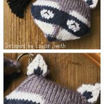 Raccoon Keychain Free Knitting Pattern