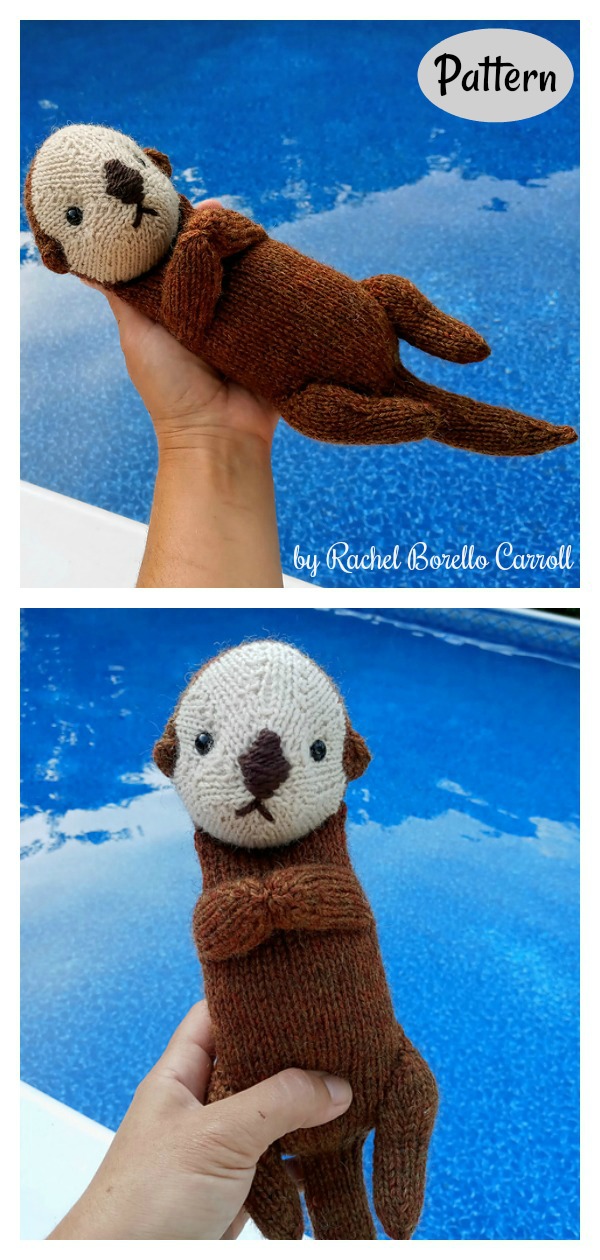 Sea Otter Knitting Pattern