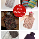 10+ Simple Hot Water Bottle Cover Free Knitting Patterns