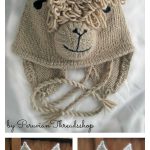 Alpaca Hat Knitting Pattern
