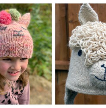 Alpaca Hat Knitting Patterns