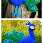 Awesome Peacock Knitting Pattern