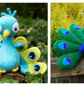 3 Awesome Peacock Knitting Pattern Awesome Peacock Knitting Pattern