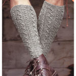 Drau Knee Socks Free Knitting Pattern