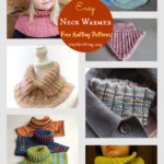 10 Easy Neck Warmer Free Knitting Pattern