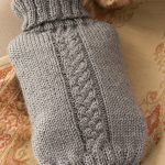 Hot Water Bottle Cover Free Knitting Pattern