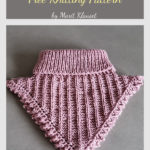 Neckwarmer for Kids Free Knitting Pattern
