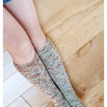 Top Down Knee High Socks Free Knitting Pattern