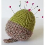 Acorn Pincushion Free Knitting Pattern