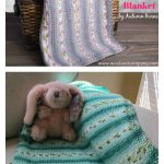 Easy Baby Car Seat Blanket Free Knitting Pattern