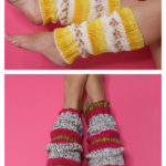 Fruity Leg Warmers Free Knitting Pattern