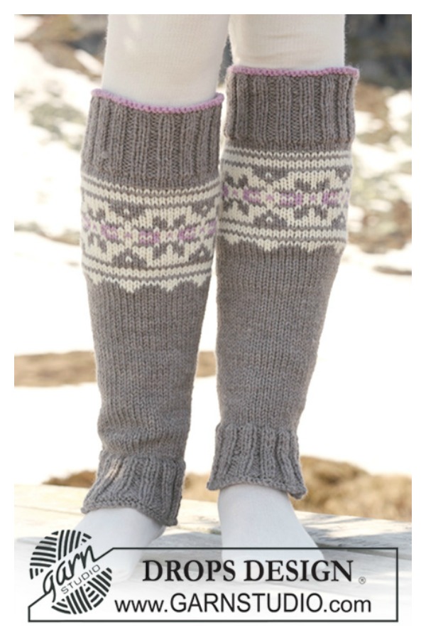Highland Dew Leg Warmers Free Knitting Pattern