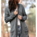 My Comfiest Cardigan Free Knitting Pattern