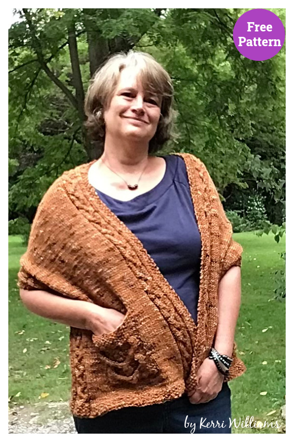 Peggy’s Pocket Prayer Shawl Free Knitting Pattern