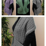 Pocket Shawl Knitting Pattern