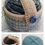 Yarn Cake Cozy Holder Free Knitting Pattern