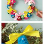 Advent Calendar Wreath Free Knitting Pattern