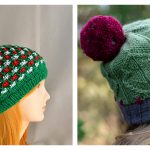 Christmas Hat Knitting Patterns