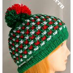 Christmas Lights Hat Free Knitting Pattern