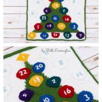 Christmas Tree Advent Calendar Free Knitting Pattern