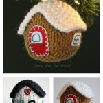 Gingerbread House Knitting Pattern