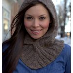 Hooded Neckwarmer Free Knitting Pattern