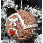 Itsy Bitsy Gingerbread House Free Knitting Pattern