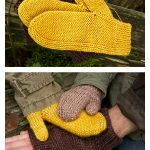 Maize Family Mittens Free Knitting Pattern