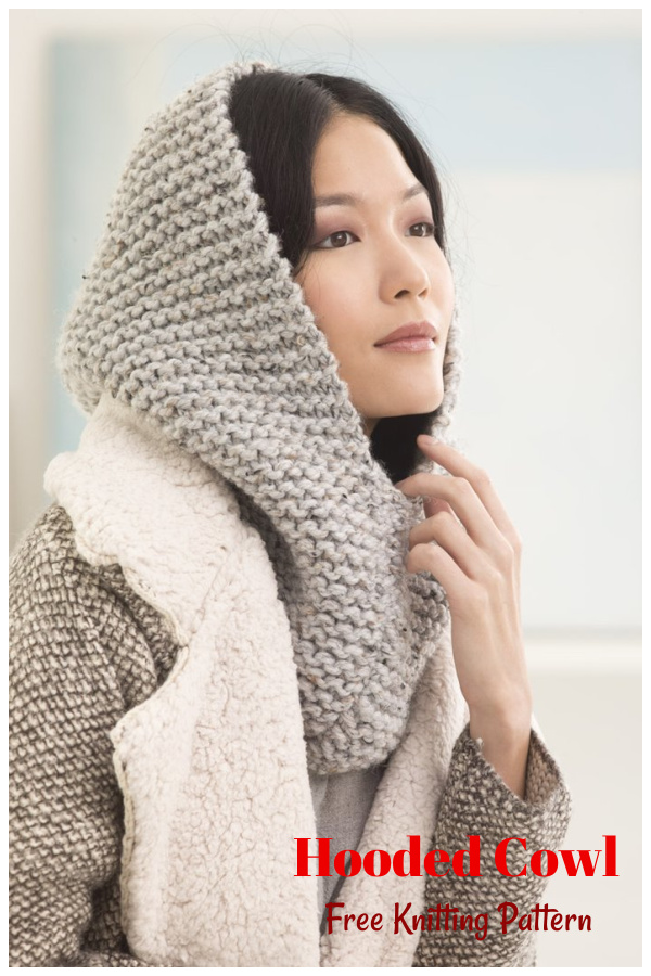 Margate Hooded Cowl Free Knitting Pattern