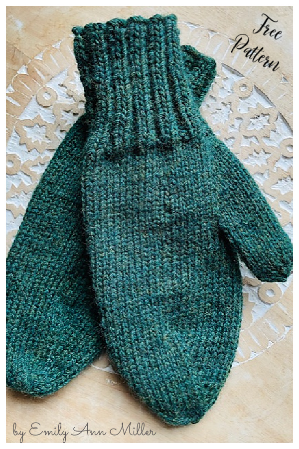 Free Printable Mitten Knitting Pattern Printable Templates Free