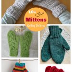 Simple Mittens Free Knitting Pattern