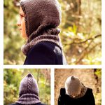 Through the Woods Hoodlet Free Knitting Pattern