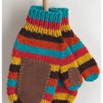 Two-Needle Mittens Free Knitting Pattern