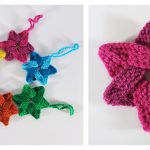 Woven Stars Free Knitting Pattern