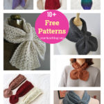 10+ Self Fastening Keyhole Scarf Free Knitting Patterns
