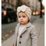 Baby Turban with Bow Knitting Pattern